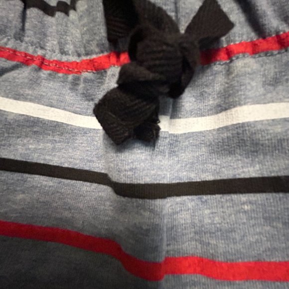 FIRST IMPRESSIONS UNISEX BERRY BLUE HEATHER JOGGERS - Picture 3 of 4